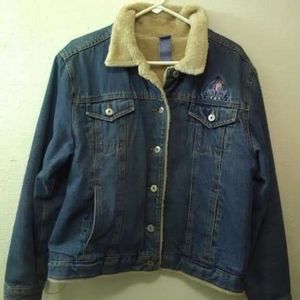 Disney Eeyore Jean Jacket size XL
